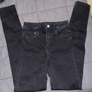 High-waited jeggings